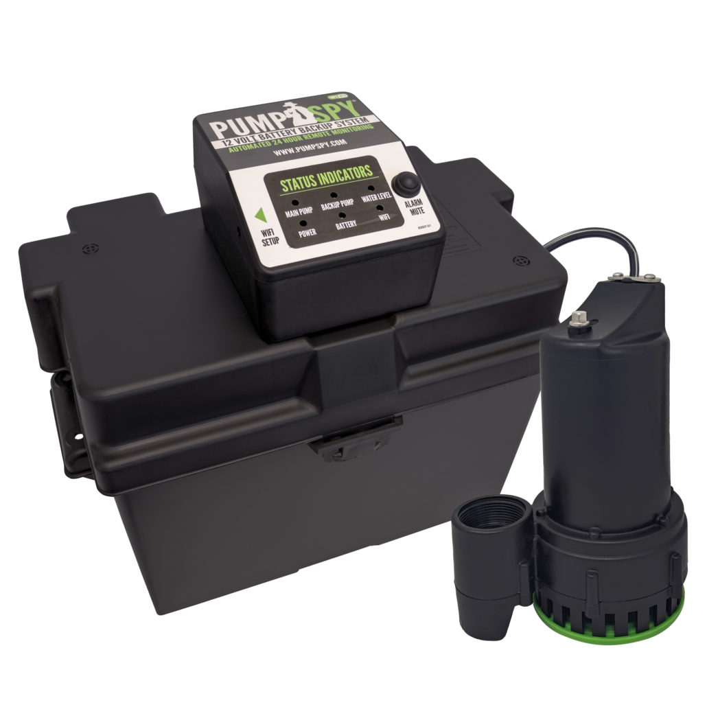 WiFi Battery Backup Sump Pump System PumpSpy Store